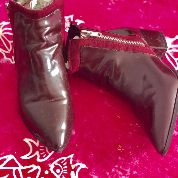 In style fall boots color red - Picture 2 of 3